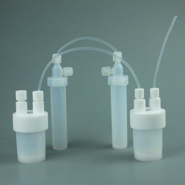 PFA Shock Bottle Impinger Chemical Inert