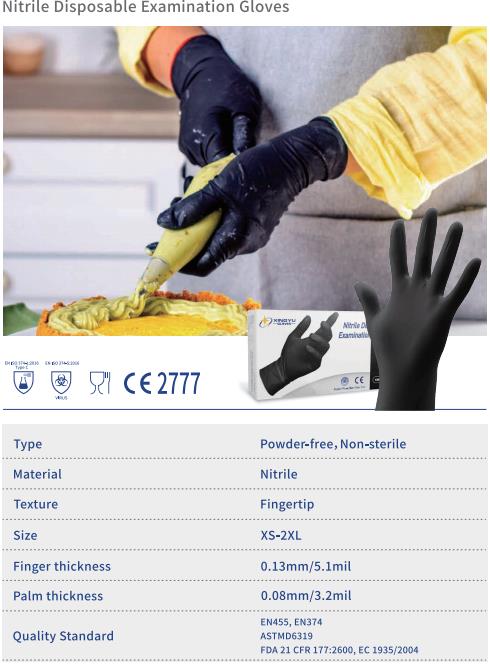 Nitrile Examination Gloves