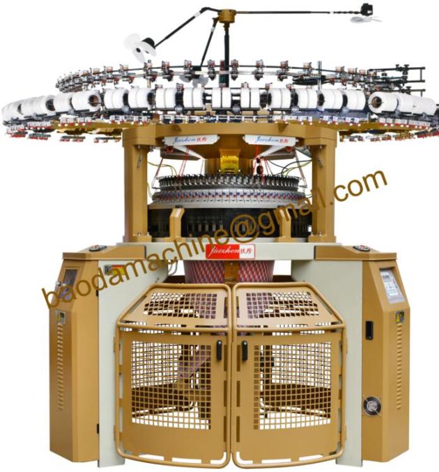 Double Jersey Electronic Computerized Jacquard Circular Knitting Machine 