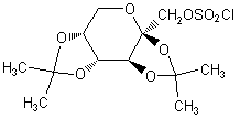 Diacetonefructose chlorosulfate