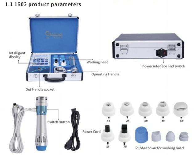 Biotronix Shockwave Therapy Physiotherapy ESWT Portable