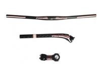 FSA Carbon Fiber Bicycle Straight Handlebar /stem/single Seatpost
