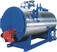 Horizontal oil(gas)fired steam boiler