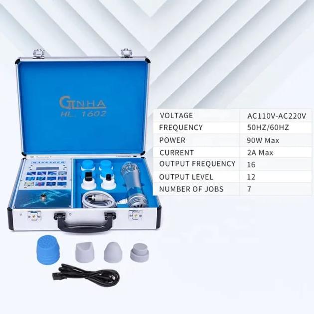Biotronix Shockwave Therapy Physiotherapy ESWT Portable