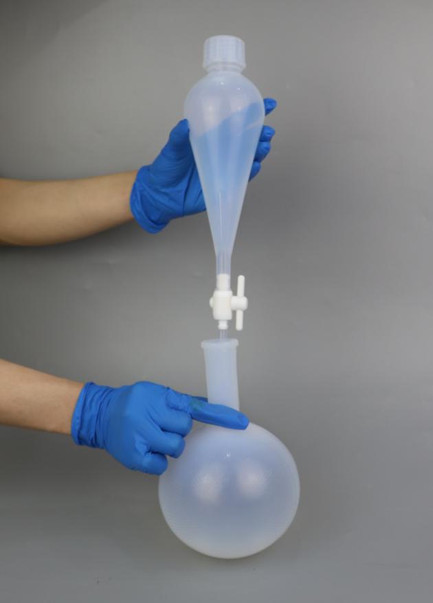 Teflon PFA Separatory Funnel Extremely Low