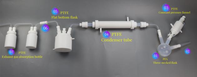 PFA Translucent Flask For Rotary Evaporator