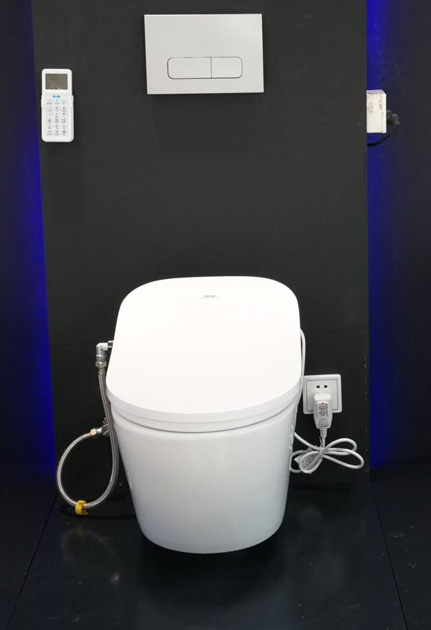 Suspended smart toilet bidet wall hung wall drainage