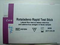 Rota/adeno Combo Dipstick and Cassette