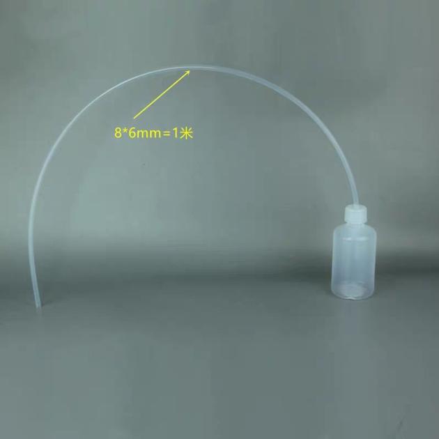 PFA Corrosion Resistance Sampler 250ml Express Teflon Sampling Bottle Extended Length