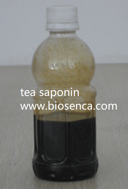 Liquid tea saponin with 30% saponin for hair care