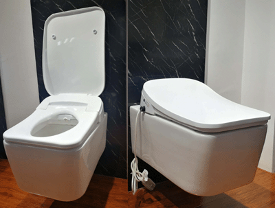 Wall Hung Suspended Type Intelligent Toilet