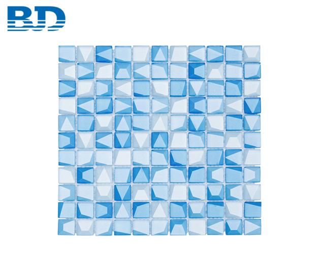 3D Edition Glass Mosaic (Ocean)