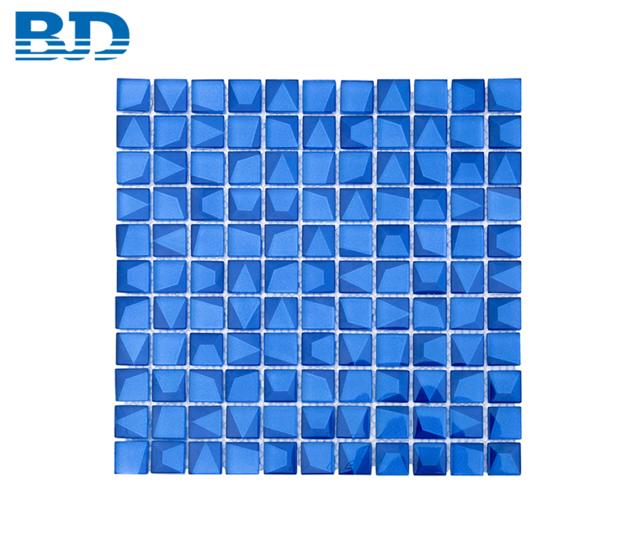 Square Stone Glass Mosaic