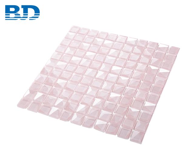 Pink Glass Mosaic