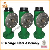 Oil discharge strainer assy