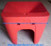 rototional face basin construction