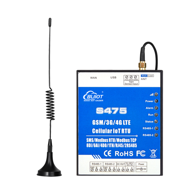 Industrial Wireless IoT Gateway Temperature Amp