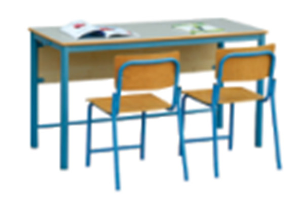 School double seater desk and chair in good price