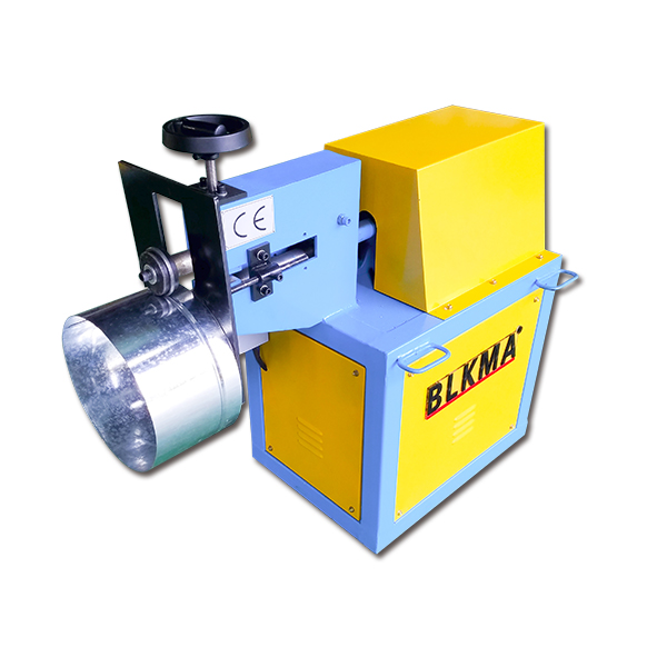 Round Duct Grooving Machine