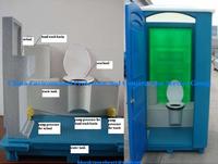 rotomoulded portable toilet