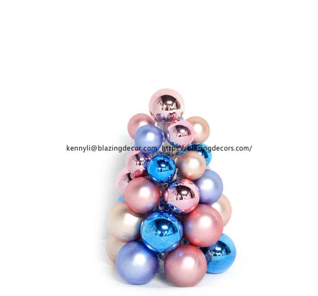 Salable Exclusive Plastic Christmas Ball Ornament