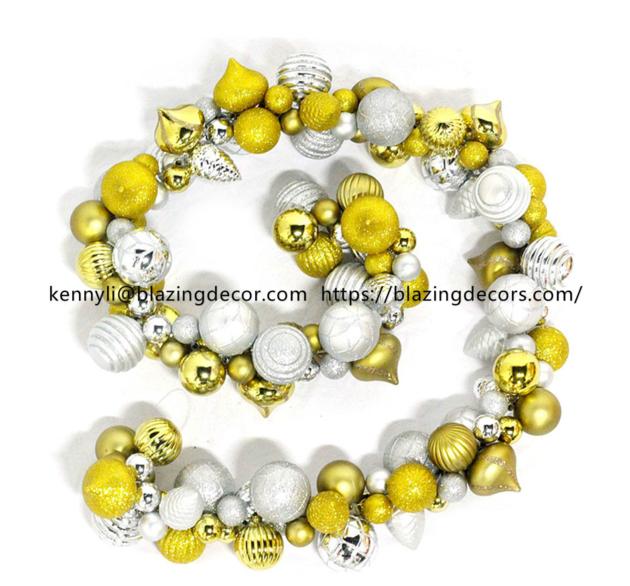 Good Quality Exclusive Plastic Christmas Ornament Ball Garland