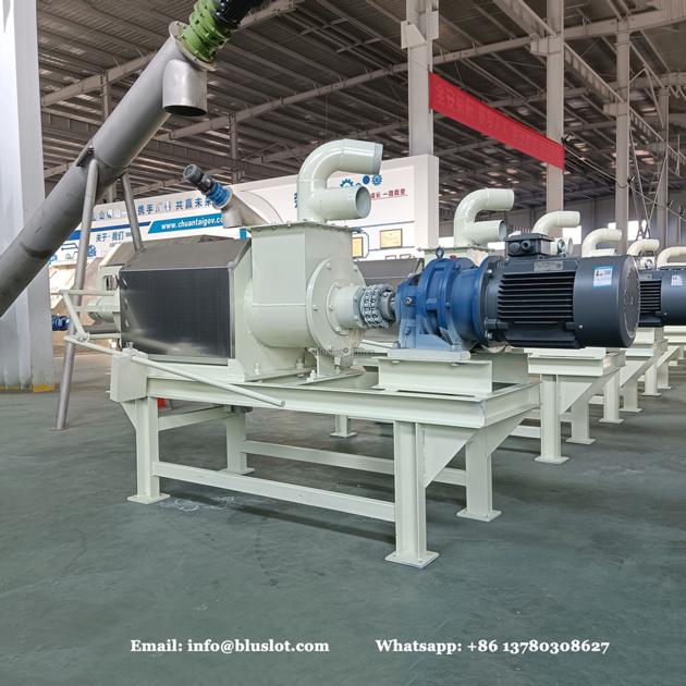 Cow Dung Drying Machine for Cattle Farm Manure Treatment
