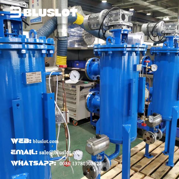 Bluslot¬ Self Cleaning Filter Systems for Industrial Cooling Water