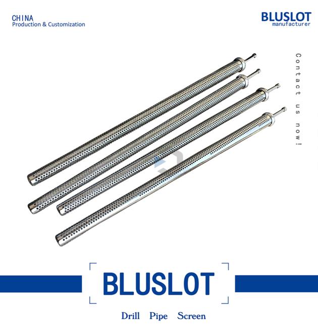 Custom SS Drill Pipe Mud Screens - Bluslot