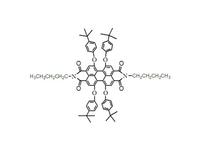 N,N-bisbutyl-5,6,12,13-4 (4- tert-butyl-phenoxy )-3,4,9,10-Perylene lmide