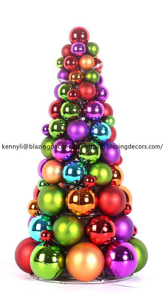 Salable Exclusive Plastic Christmas Ball Ornament