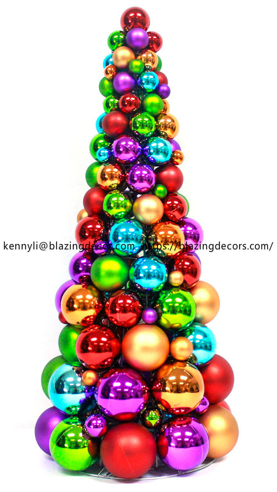 Salable Exclusive Plastic Christmas Ball Ornament