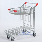 warehouse trolley / heavy trolley / supermarket hand trolley
