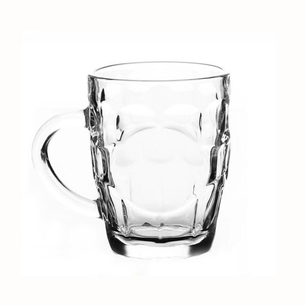 Dimpled Beer Glasses With Handles Dimpled Beer Mug Customize Beer Mugs - BMGLASS