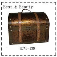 antique style wooden storage boxes HCA6-139