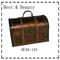 home decoration antique wooden box (HAC6-143)
