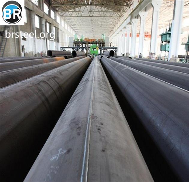 API 5L GR.B LSAW steel pipe of anti-corrosion treatment