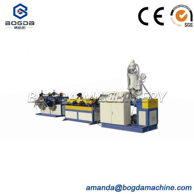 Newly HDPE single wall corrugated pipe making machine for electric cable wire,PVC Board Extrusion Li