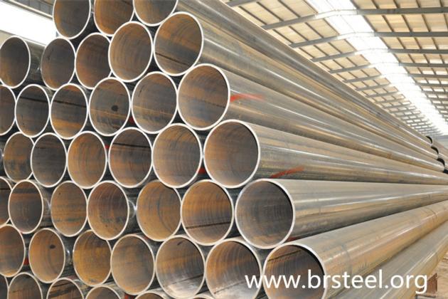 API 5L Grade B welded carbon steel ERW tube