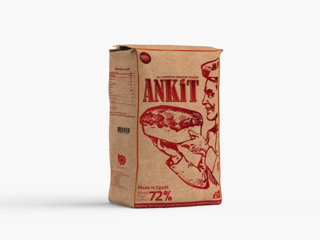 Wheat Flour 1 Kg Ankit Brand For Supermarkets 