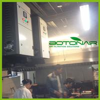 In-duct Commercial Kitchen Equipment for Smoke Extraction