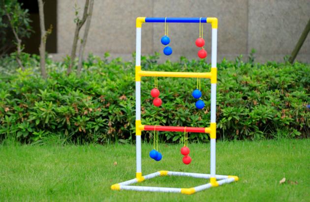 Children Outdoor Sport Ladder Toss Golf Ball Game Set