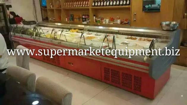 cold food deli showcase refrigerator