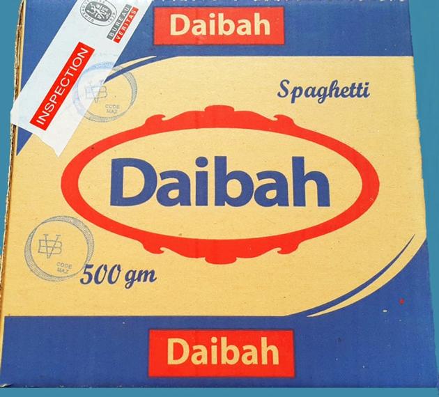 Spaghetti Pasta Daibah Brand 500 Gm