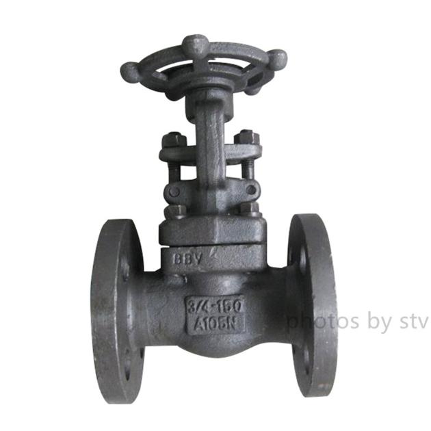 F304 Integral Flange Forged Gate Valve