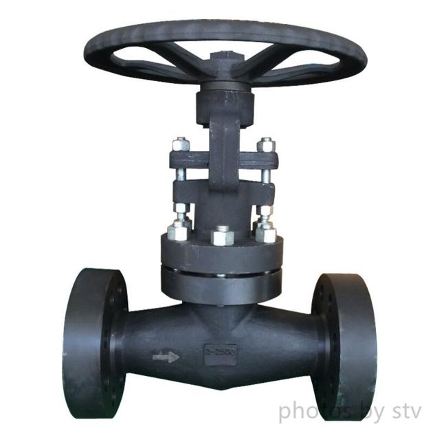 API 602 Integral Flanged Forged Globe Valve, Psb, A105N, 2500LB, 2 Inch