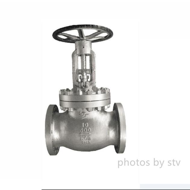 Astm A216 Wcb Globe Valve, 316 Trim, 300 LB, RF, 10 Inch