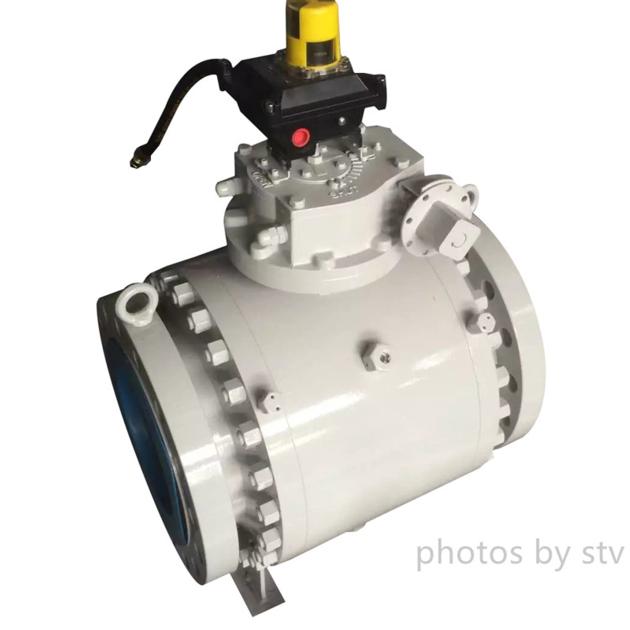 Flange Trunnion Mounted Ball Valve ASTM