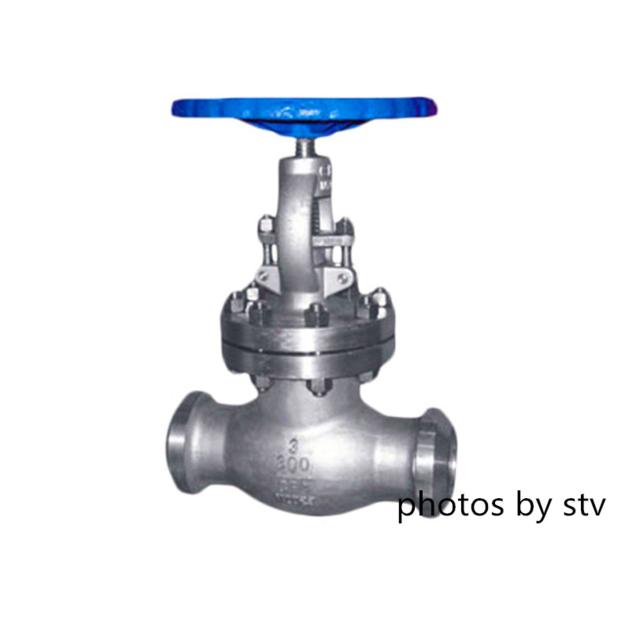 ASTM A351 CF8 Globe Valve,3 Inch ,300LB,Butt Welded Ends