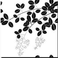 integrated   small silver flowers style ceiling board 